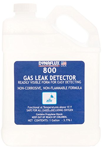 800-4X1 Gas Leak Detector Safe for All Gases and Oxygen, Non-Flammable, 1 Gallon Bottle (Case of 4)