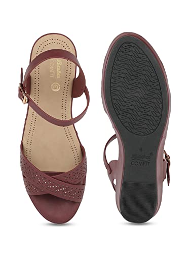 Image of Bata Comfit Women's Wedge heel Sandal