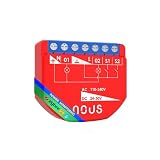 ZigBee Dual Smart Relay Module mit Energieüberwachung, 2 unabhängige Kanäle, AC 16A/DC 10A, Kompatibel mit Alexa, Zigbee2MQTT, Home Assistant, Tuya & Google Home, ZigBee 3.0 Hub erforderlich