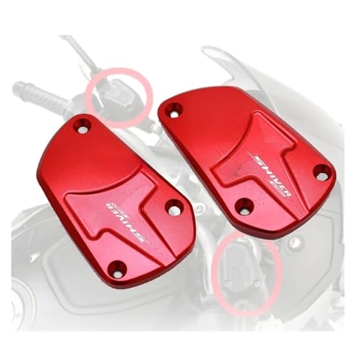 Couvercle réservoir liquide frein moto Shiver GT 750 maître cylindre avant - 2