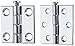 Perko Hinge Butt 1-1/2in X 1-1/2in 1 0952DP2CHR