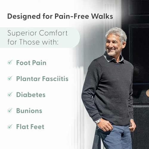 Orthofeet Men's Orthopedic Claude Hands-Free Casual Shoes for Foot Pain Relief4