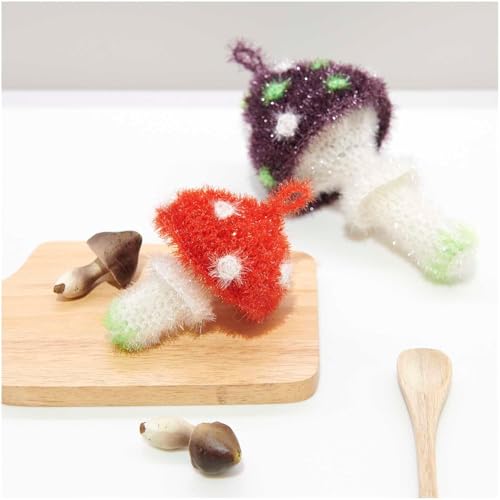 Kit crochet Creative Bubble Rico Design Shrooom texture abrasive - 5