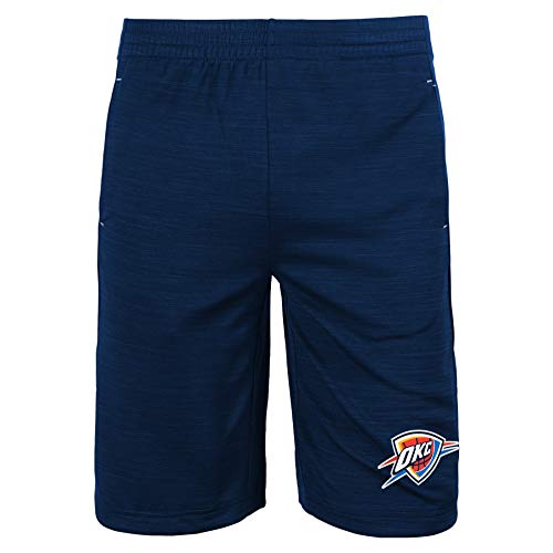 Outerstuff NBA Big Boys Youth (8-20) Free Throw Shorts, Oklahoma City Thunder Small (8)