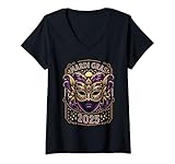 Photo Gallery donna mardi gras 2025, maschera mardi gras, crociera mardi gras, maglietta con collo a v Photo Gallery donna mardi gras 2025, maschera mardi gras, crociera mardi gras, maglietta con collo a v