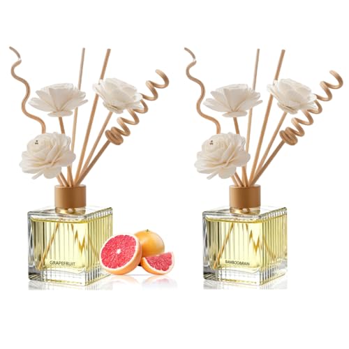 Difusor Aromático Duo 2x200ml Pomelo y Lluvia de Bambú miniatura 1