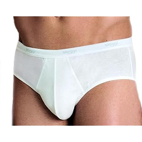 Sloggi Men's White Boxer Shorts, Small Cover