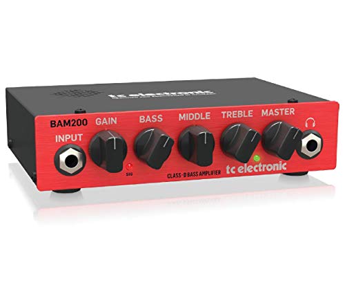 TC Electronic BAM200 Ultrakompaktes 200-Watt-Basstopteil mit Class-D-Verstärkertechnologie