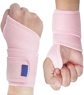 2Pack Version Profession Wrist Support Brace, Adjustable Wrist Strap Reversible Wrist Brace for Sports Protecting/Tendonitis Pain Relief/Carpal Tunnel/Arthritis/Injury Recovery, Right&Left