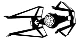 UR Impressions Blk T.I.E Interceptor Saber Decal Vinyl Sticker Graphics for Car Truck SUV Van Wall...