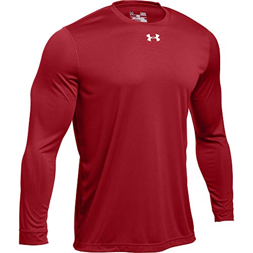 Under Armour Men's UA Locker 2.0 Long Sleeve Shirt (Large, Flawless)