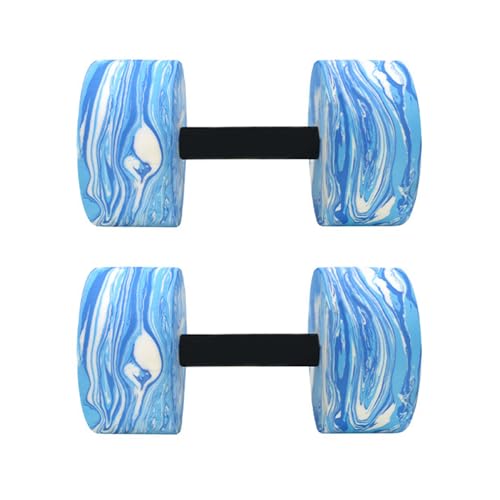 Lily Brown 1 par de mancuernas aeróbicos acuáticos para ejercicios aeróbicos de agua pesas para aeróbicos acuáticos fitness y ejercicios de piscina