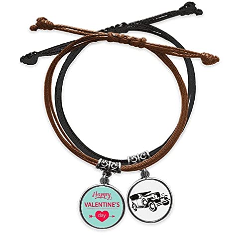 Bracelet en cuir et corde avec Coeur Vert : l'art de la chaîne de main tressée