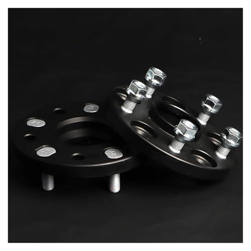Élargisseurs de voie haut de gamme anodisés Black Spa 15mm
