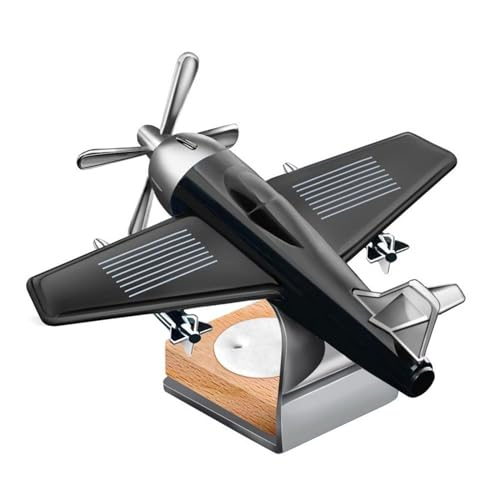 車 インテリアパネル 車の芳香剤ソーラー装飾ミニ車の香水芳香剤フレグランス車の装飾品カーアクセサリー 自動車インテリアトリムデコレーション(黒)