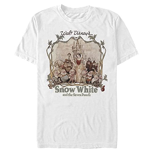 T-Shirt Disney Blanche Neige blanc 3XL homme idéal pour vos sorties de week-end en famille