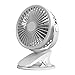 Wentylator dziecięcy z klipsem, 3 prędkościami, wentylator dziecięcy 2 w 1, z 3 prędkościami i obrotem 360°, wentylator stołowy, przenośny wentylator do bieżni w strefie