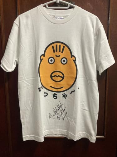 直筆サイン入り アブドーラ ザ ブッチャー イラストTシャツ Sサイズのサムネイル