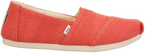 TOMS Womens Alpargata Classic Slip On Flats Casual - Red - Size 8.5 B | Image 2