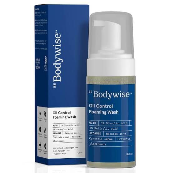 Bodywise Oil Control Foaming Face wash 120 mL Amazon.in Beauty