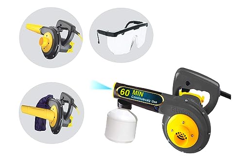 Image of Elmico 700W Professional 3 in 1 sanitizer Sprayer air Blower Cum Vacuum Function Water Sprayer /Safety Goggles continuously use 1hrs / Blowers for Cleaning /Dust Collector /ac Cleaner /Air Blower