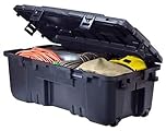 Plano Hinged Sportsman’S Trunk; Heavy-Duty Military-Grade Storage Box for Hunting, Camping, Paintball and Airsoft, Durable, Large-Capacity Gear Organizer, Black