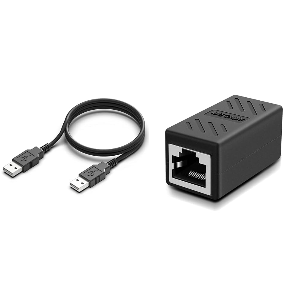 Lapster 1.5 mtr USB 2.0 Type A Male to USB A Male Cable for computer and laptop