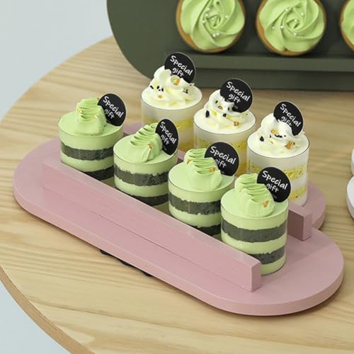 Présentoir à beignets nuage en bois robuste pour une décoration de fête durable - 4