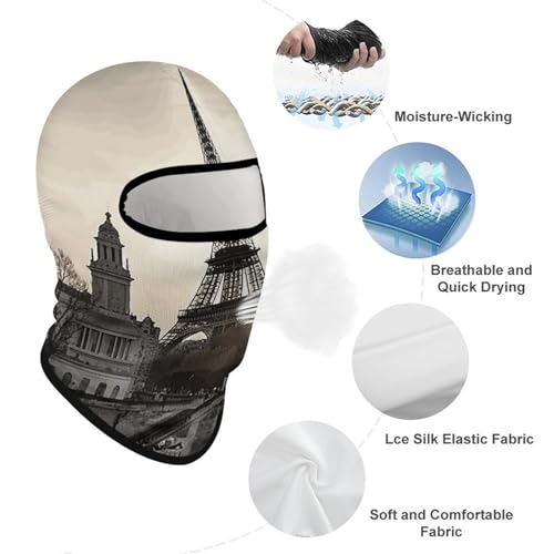 Balaclava para Hombres, Máscara de Esquí, Cubreboca para Viaje, Protección para Ciclismo y Temporada Invernal miniatura 3