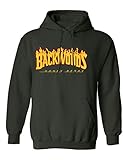 ALLNTRENDS Backwoods Honey Berry Hoodie Sweatshirt (XL, Black)