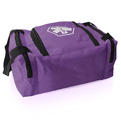 Asa Techmed First Aid Responder Ems Emergency Medical Trauma Bag Emt, Fire Fighter, Police Officer, Paramedics, Nurse, Purple #TOP3