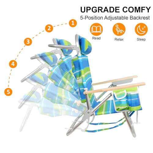 50% Off Backpack Beach Chair with Code GWQLI7AA