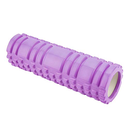 Foto von Foma Roller Mini Massage Yoga Fitness Roller zur Muskelentspannung Physiotherapie Stretching Lila