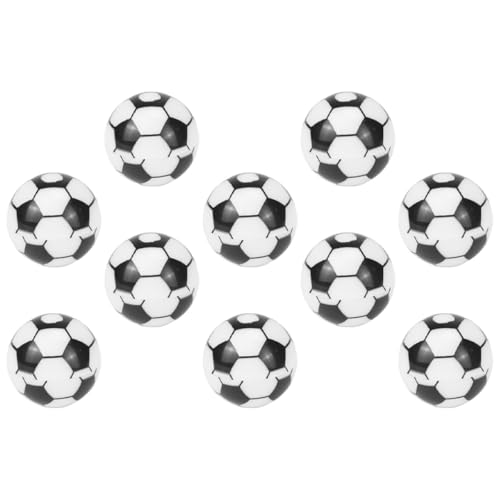 BESTonZON Sacapuntas de Fútbol Manual Orificio Diseño Creativo Negro y Blanco 10 Unidades Portátiles para Estudiantes Práctico para Escuela y Aula