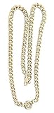 gold collier 18 karat 14 karat Gold 585 Hobra-Gold Panzerkette Gold 585 Brillant Solitär Collier Goldkette Goldcollier 42 cm