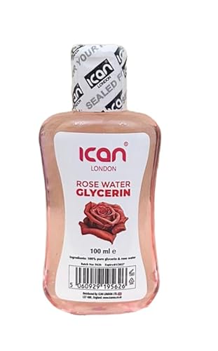 ican London Rose Water Glycerine 100ml