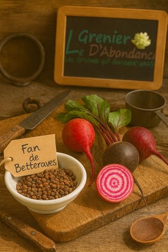 Lot de 300 graines à semer - Le Grenier d'Abondance - Fan de Betteraves - 3 sachets individuels