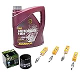 !!!!!Achtung!!!! das hier angebotene Wartungspaket Öl +Ölfilter + Zündkerze Set entspricht nicht der Ölmenge die Sie benötigen. Die genaue Ölmenge finden Sie in Ihrer Betriebsanleitung, bitte beachten Sie das!!!!! Ölfilter MF138:.