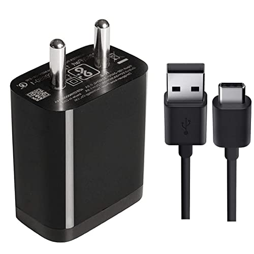 Image of Fast Type-C Charger For Xiaomi Redmi Note 11T Pro+, Xiaomi Redmi Note 11 T Pro Plus USB Type-C Super Fast Charger Wall Adapter | Type-C Fast Charger | 20W Phone Charger for Type C Adapter with Fast Charging Charger Original Adapter Like Wall Charger|Mobile Charger|Android USB Charger With Cable Easy to Carry (2.4 AMPERE, KT1, WHITE)