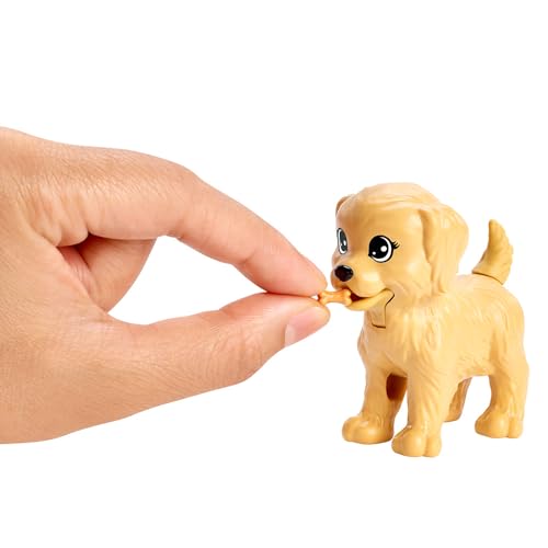 Barbie, Boneca Treinadora de Cachorrinhos com 1 Cachorro que faz Xixi, 1 Cachorro que faz Cocô, 2 Fi