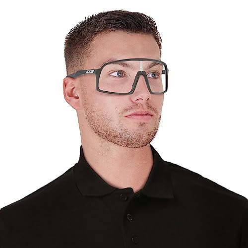 Oakley OO9406-9837 Men'S Oo9406 Sutro Polarized Rectangular Sunglasses, Matte Carbon/Clear To Black Photochromic thumb #6