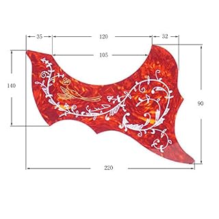2x Pickguard Plaque à Gratter Anti-rayures gauche main Droite pour Guitare Folk 40/41 pouces - Les Beatles, Paul McCartney, John Lennon, RIngo Starr, George Harrison 2x Pickguard Plaque à Gratter Anti-rayures gauche main Droite pour Guitare Folk 40/41 pouces – Image 7
