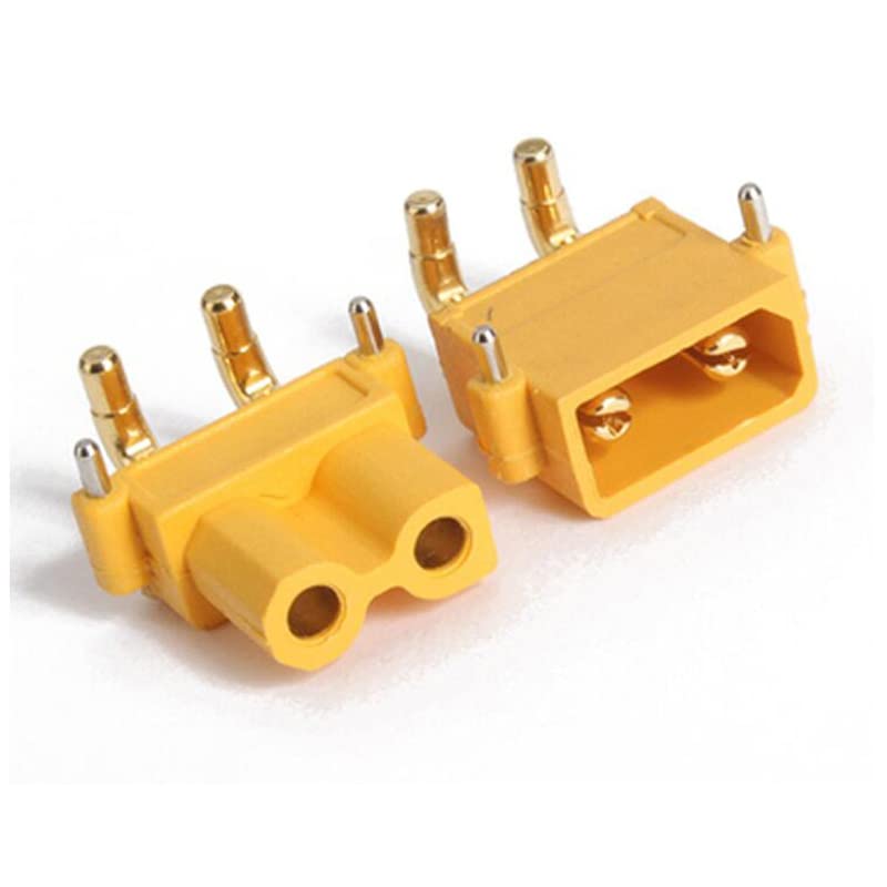 【Partes de juguete de control remoto】 2 0pcs xt30pw Mejorado Xt30 pcb Conector horizontal dedicado 2 enchufes de núcleo adaptador for FPV RC Batería / cargador / controlador - Materiales ambientalment