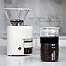 Bodum Bistro Electric Conical Burr Coffee Grinder, Preset Timer, 12 Grind Settings, White