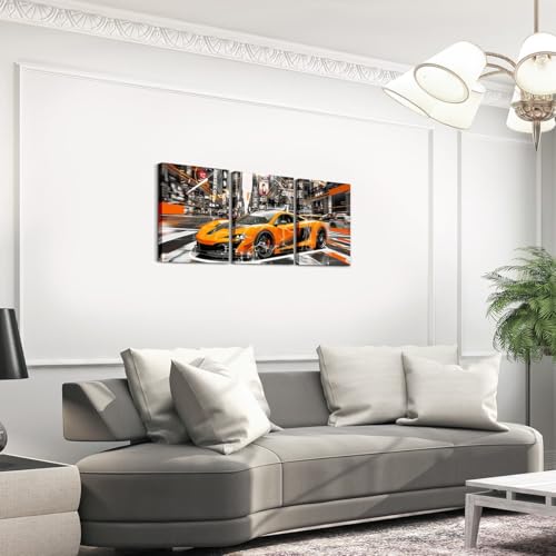 Impression sur Toile Racing de Qualité Supérieure Style Roadster