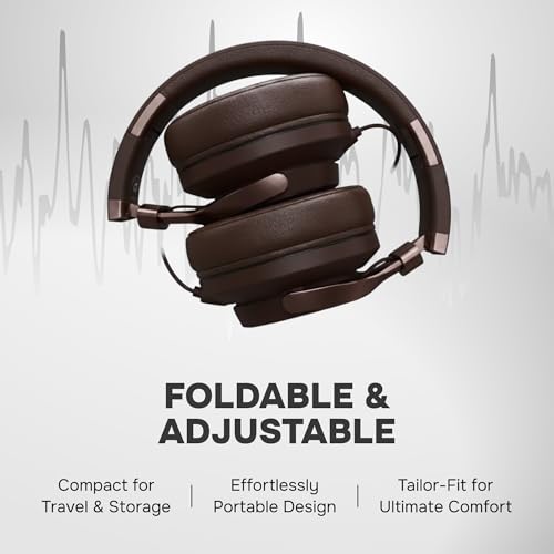 Image of ARTIX Pack of 45 Wired Kids Headphones for School (Echo Brown), Microphone & Volume Control - Bulk Classroom Headphones with Mic, Teens Corded Head phones for Laptop, Chromebook, Tablet 3.5mm Aux Cord