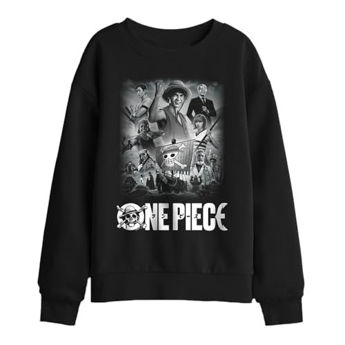 Kids Sweatshirt One Piece pull noir mixte, le cadeau idéal pour anniversaire et Noël
