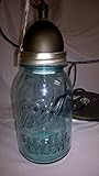 Reclaimed Mason Jar Electric Ceiling Light