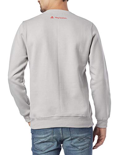 Moletom Casual, Sony Playstation, Cinza, M, Adulto Unissex