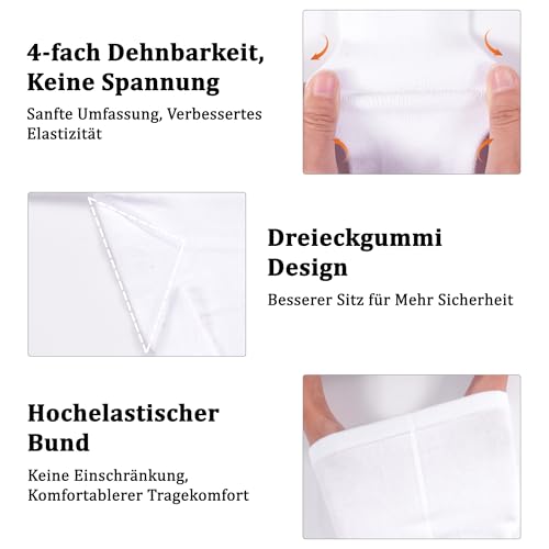 GENTABY Mädchen Strumpfhosen Kleinkind Baby Strumpfhosen - 4 Paar 9-18 Monate Baumwolle Säuglings Mädchen Strumpfhosen Neugeborene Kinder Strumpfhosen Schwarz Weiß Rosa Grau 18 Monate 24 Monate